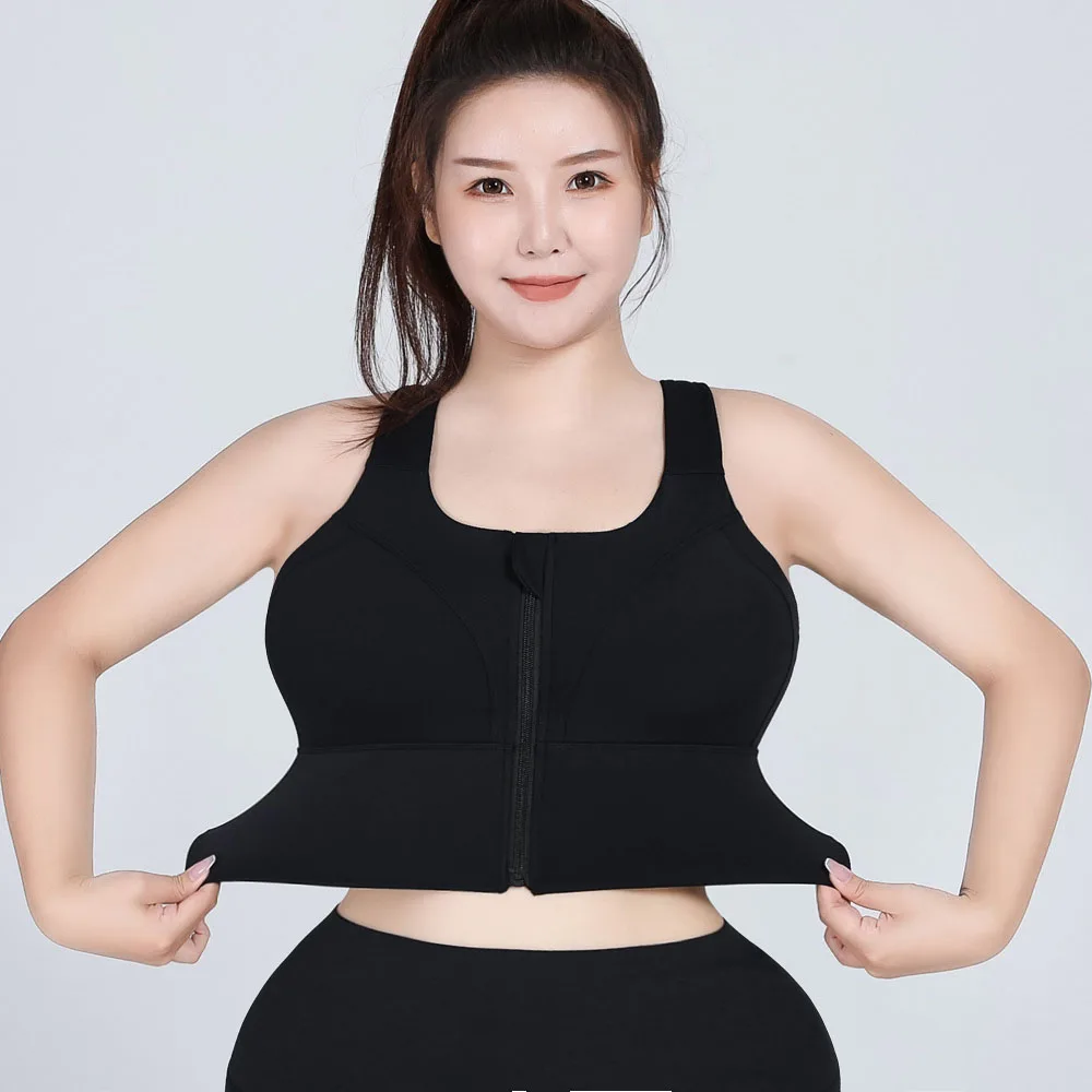 Cloud Hide Women Sports Bra for Big Breast High Impact S-5XL Underwear Lady  Fitness Yoga Tank Top Plus Size Vest Running Shirt