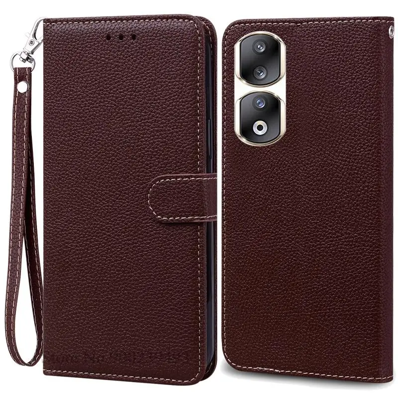 Luxury Leather Flip Wallet Phone Case with Silicone Cover Coque s