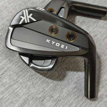 KYOEI 남성용 골프 클럽, 카본 CNC 밀링 골프 다리미 세트, 블랙 컬러 전용 헤드, KYOEI Froge S20C, 56789P