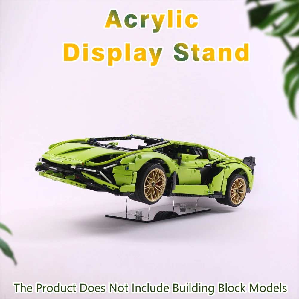 Acrylic Display Stand for building block 42115 SIAN AliExpress