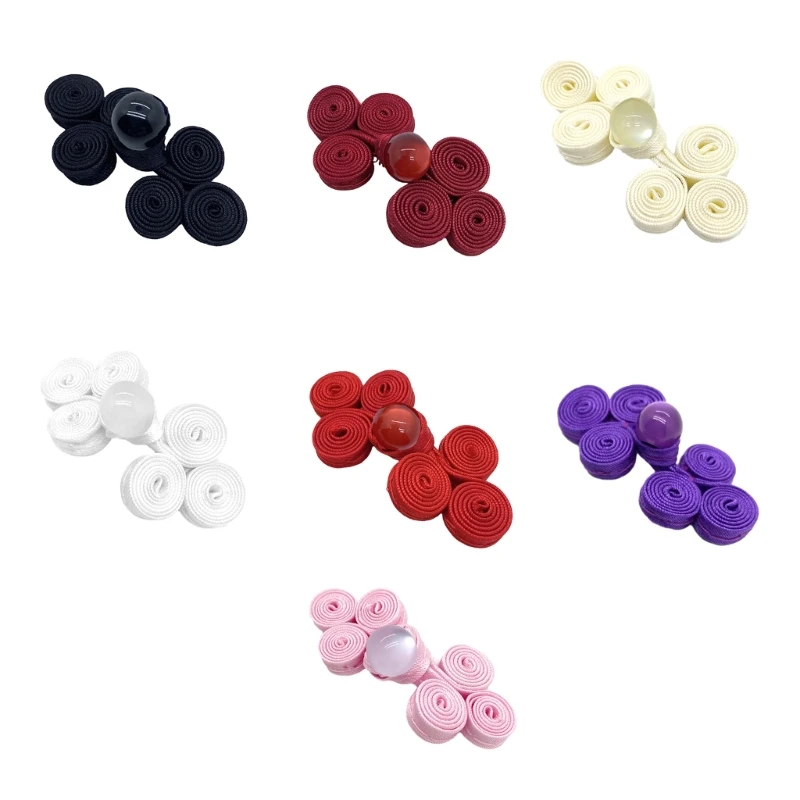 

Chinese Three Rounds Knot Buttons Chinese Clothing Decorative Sewing Accessories