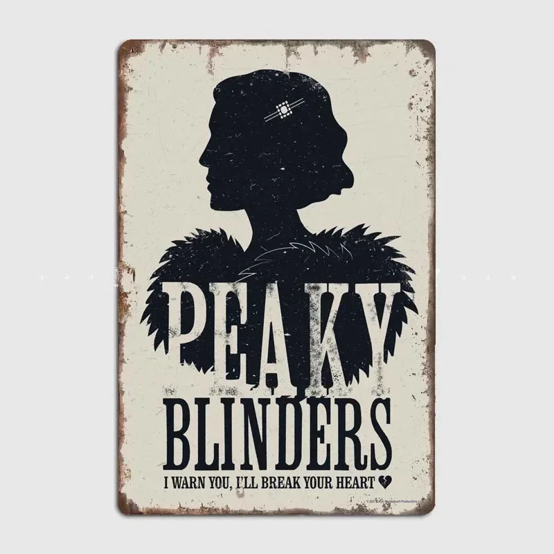 

Я сломаю ваше сердце, винтажный металлический жестяной знак с мотивирующими лозунгами для декора стен в офисе, комнате и студии