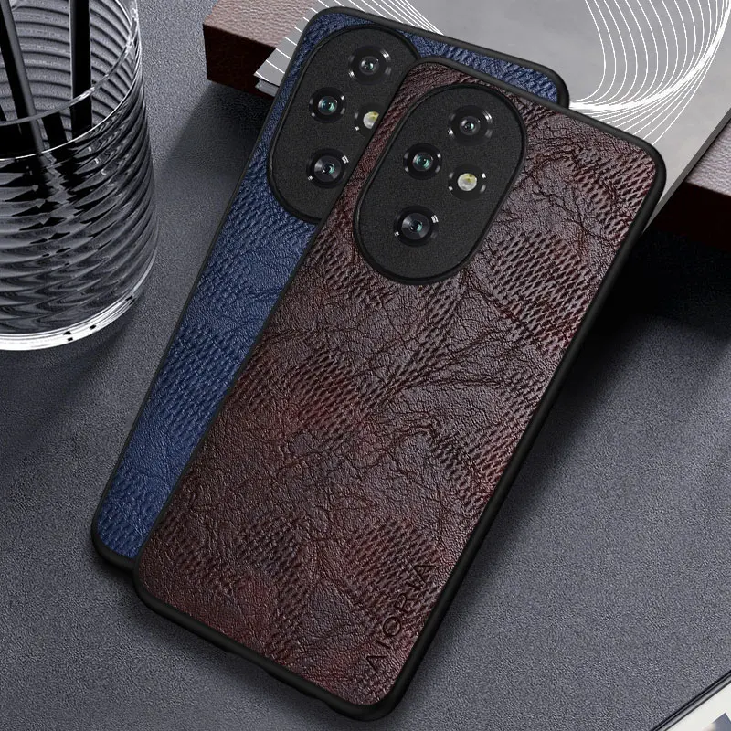 Business Wind Cortex Pattern Leather Cover Case