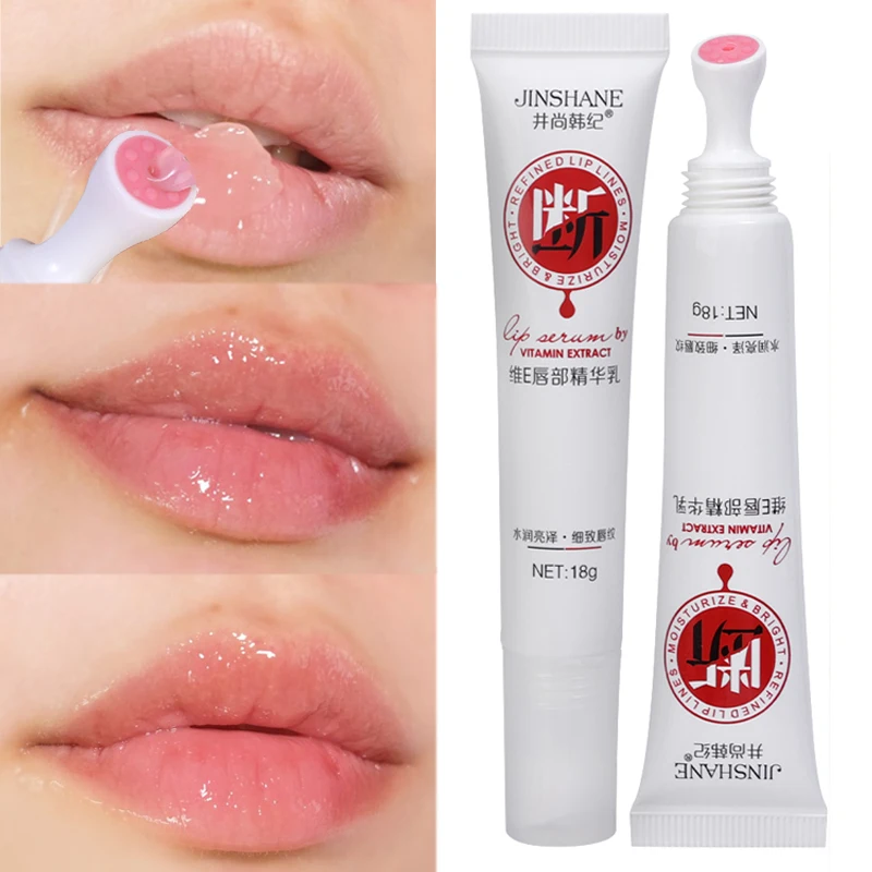 

Anti-Cracking Lip Serum Mask Makeup Moisturizing Remove Dead Skin Nourish Lip Balm Clear Lipsticks Base Cream Lips Care Cosmetic