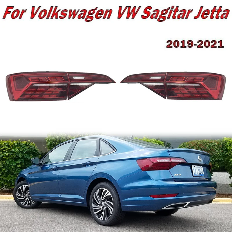 

1SET 12V Car Tail Lamp 17A945093 Tail Light OEM For Volkswagen JETTA/SAGITAR 2019 2020 2021 Tail Lamp TailLight TailLamp