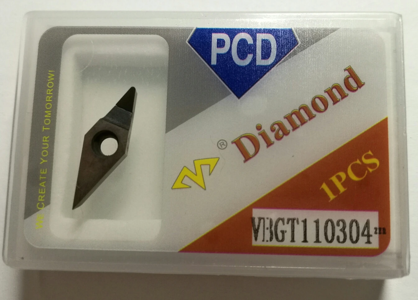 

ЧПУ PCD вставное лезвие из твердой стали VBGT110304