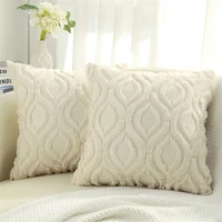 Kitinjoy Throw Pillow Cover 45x45 For Sofa Cushion Cover 50x50 Bed Living Room Plush Sleep Pillow Case Cotton Home Decor Cushion 1