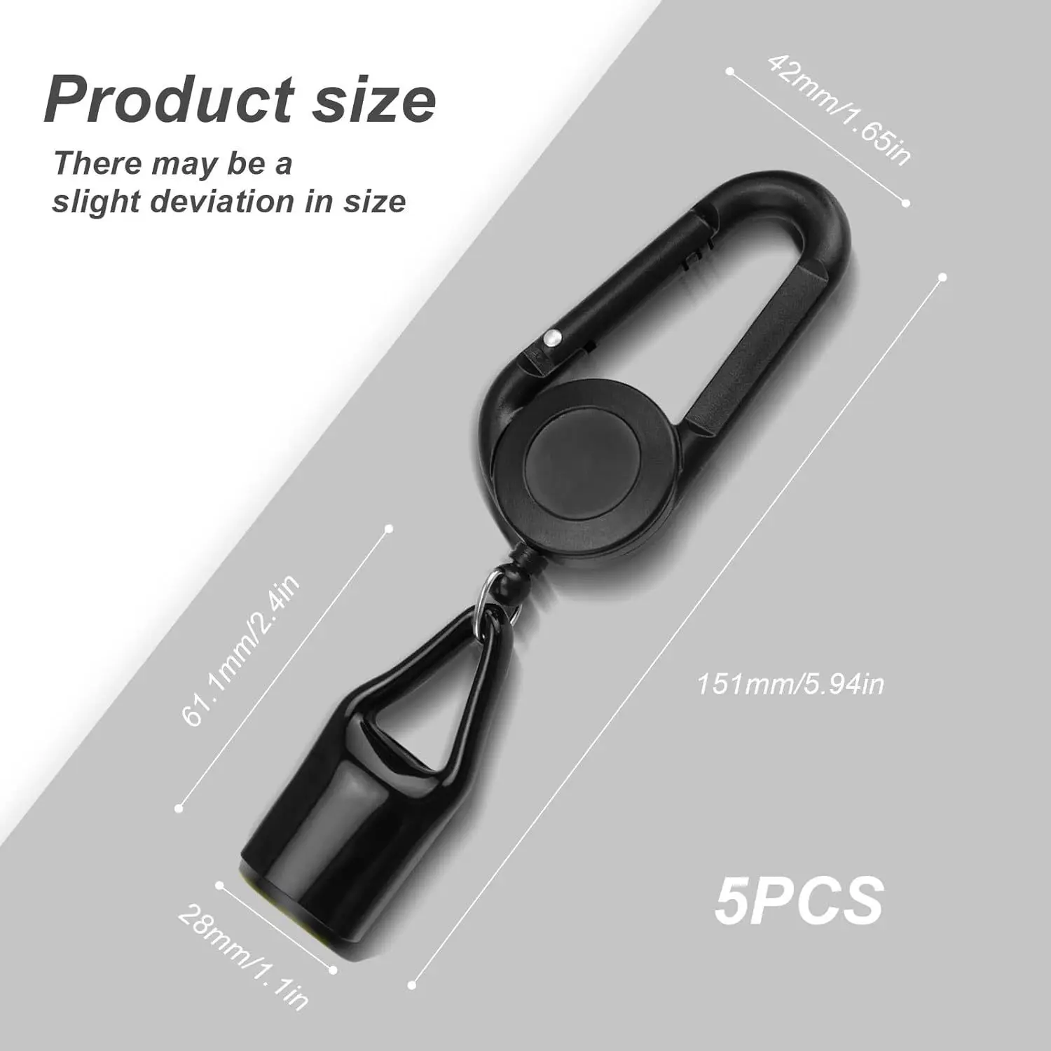 Portable Scalable Lighter Keychain Case Bag Oring Protection Easy Pull Buckle Outdoor Travel Camping Tools