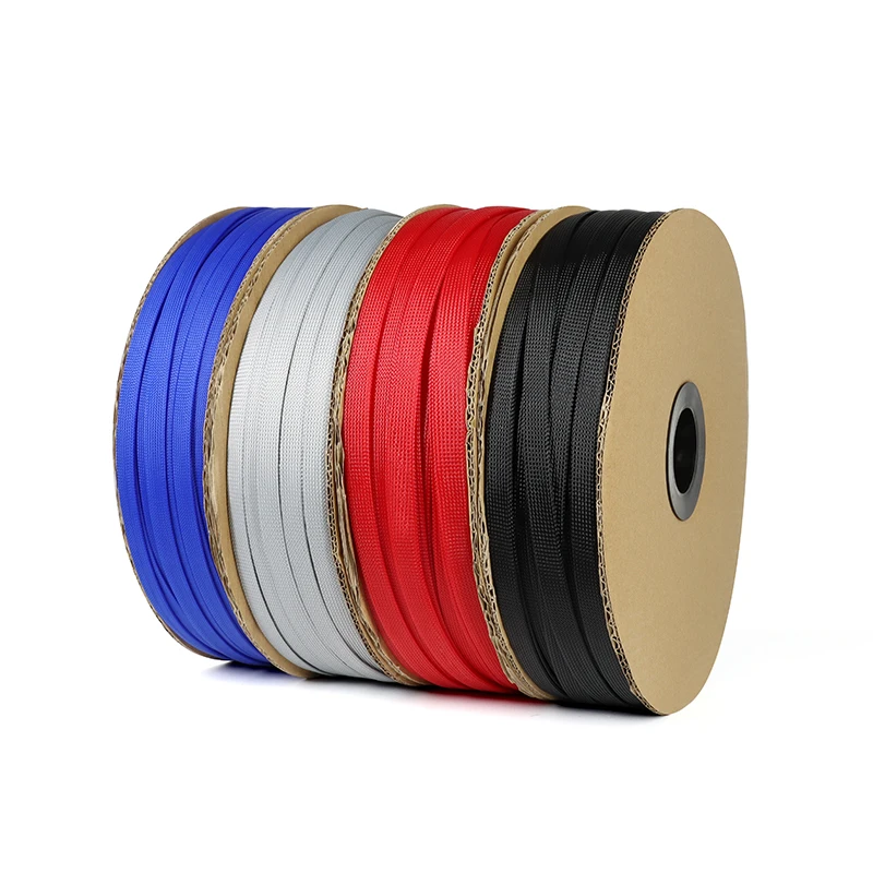 Expandable PET Braided Cable Sleeve - Wire Protection Sheath, Multiple Sizes Available