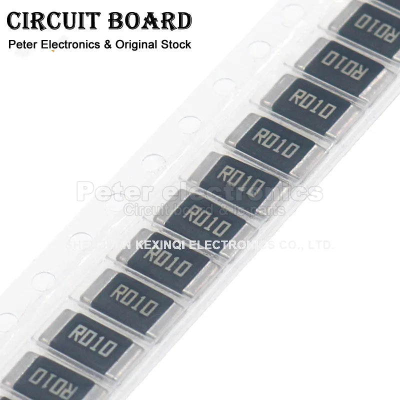 SMD Resistor SMD Chip Resistor 20PCS 2512 SMD Alloy Resistor 2W 1% 0.1R 0.1 ohm R100 R010 R020 R050 R100 R200 R220 R330 R470 R500 1R00 Resistance