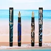 MAJOHN Final Craftsman M600S Pen, Resin Plating, Big Bright Pointed Adult Student Writing Practice Ink Pen, Gift Box Stationery 6