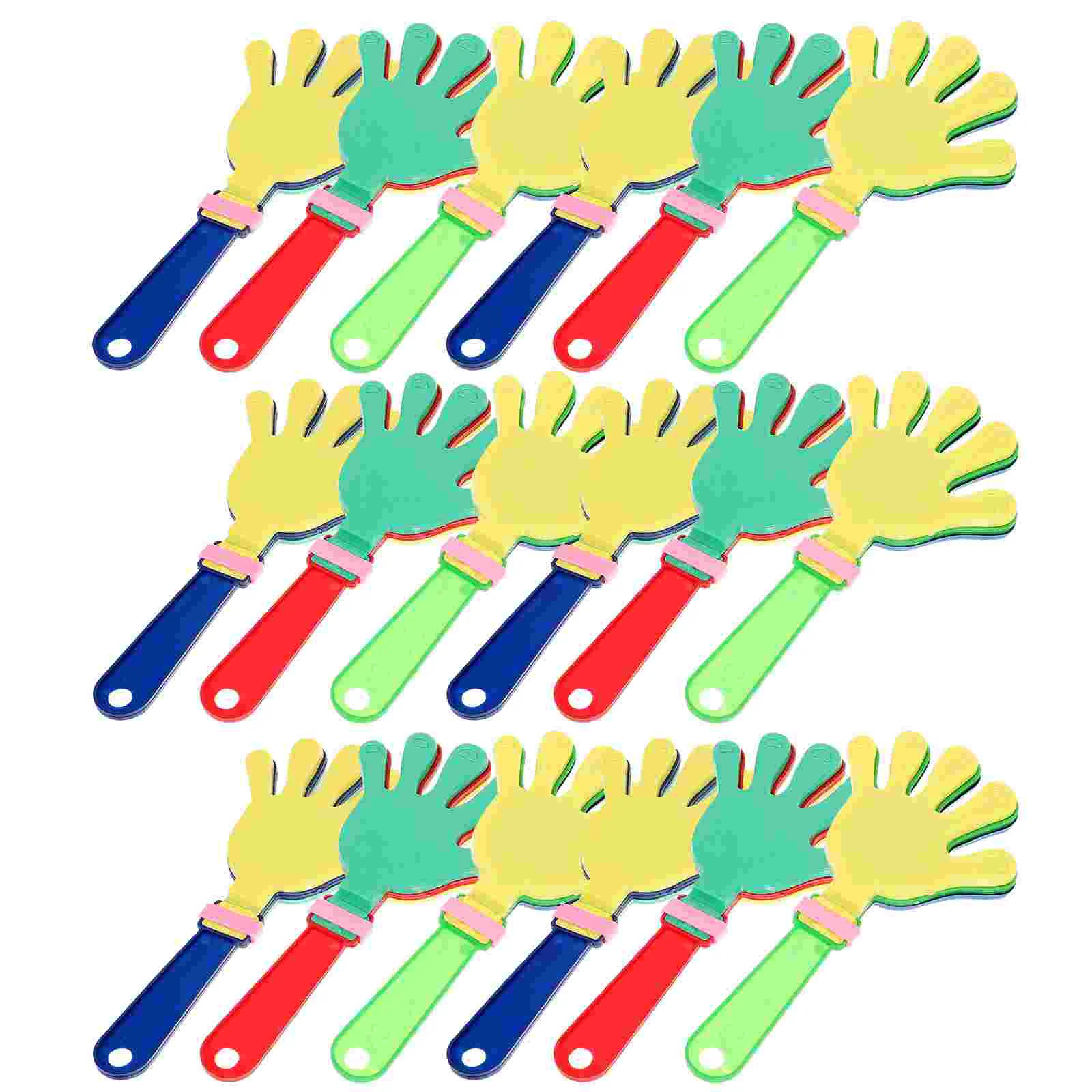 Hand clappers plastic hand clapper applause maker noisemaker 24 Pcs children souvenirs team sports commemorative gifts