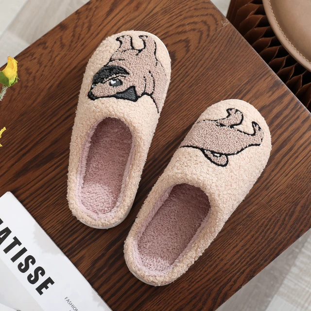 Bedroom Slippers Personalized Embroidered Slippers Personalised