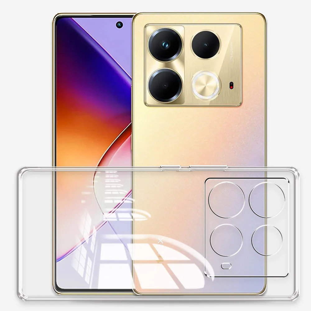 Clear Soft Silicone TPU Shockproof Phone Case Cover