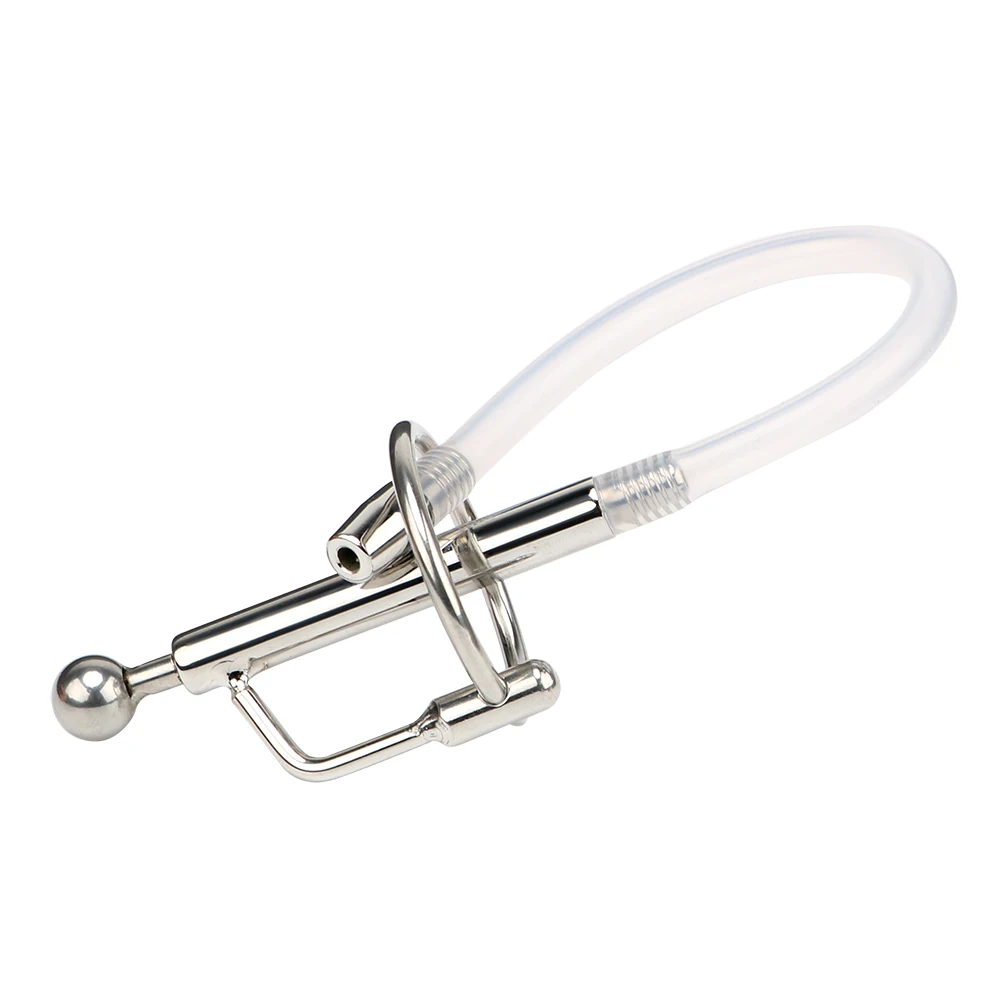 IKOKY Dilator Urethral Prince Stretching Catheter Sounding Penis Plug Sex Toys for Men Gay Penis Ring Horse Stimulate silicone urethral dilator urethral dilator