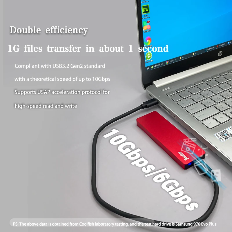 CoolFish ָ Ʈ ̺ ̽, USB 3.2, GEN2, M.2 ϵ ̺ ̽, NVMe, NGFF  , 6Gb, 10Gb SSD ̽, Mac OS 