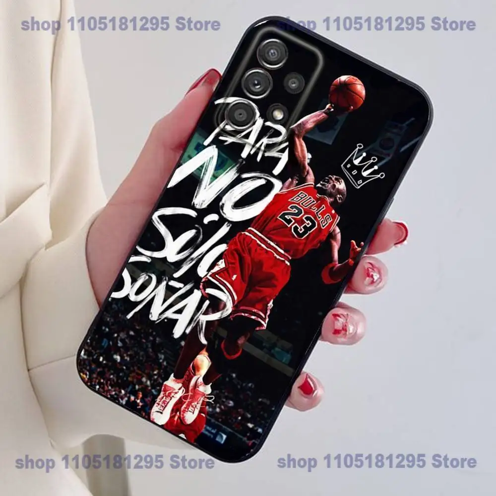 Black Soft Silicone Basketball Phone Case