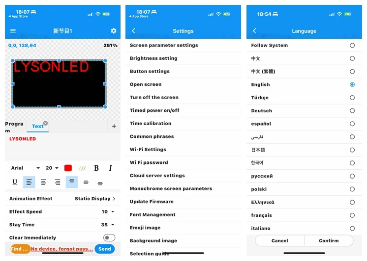 HuiDu HD-WF4 WIFI HUB75 Ports LED Display Module Control Card Mobile Phone Communicate Wireless led digital tube display,led video display panel