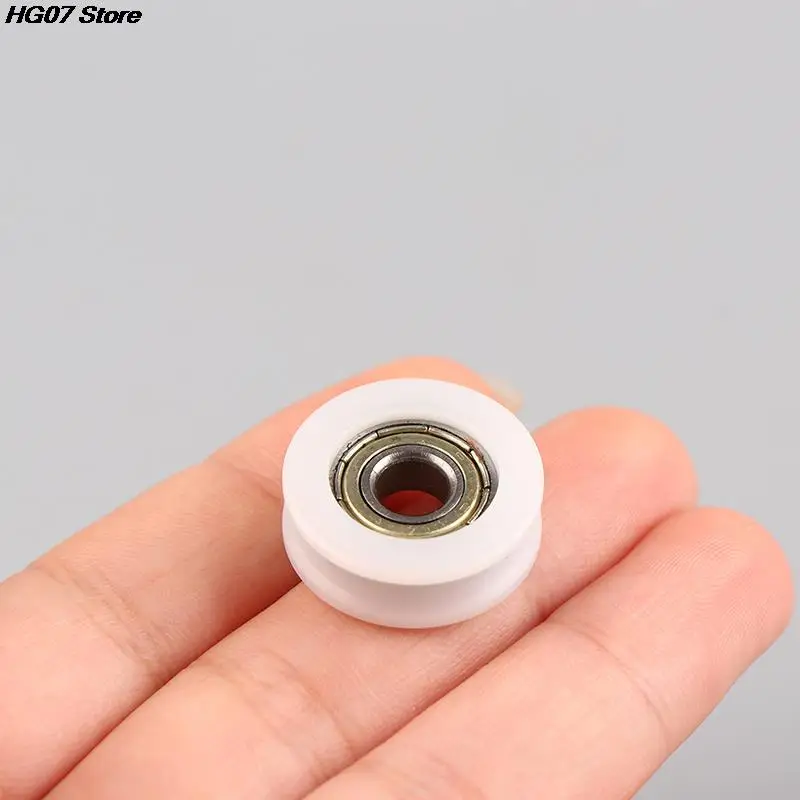 1Pc Moving Door And Window Slide Wheel 626 Puleggia Per Cuscinetti 6*22*7Mm Ruota Planare Scanalatura A Forma Di U Materiale Per Iniezione Pad In Nylo