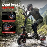 iScooter iX5s Electric Scooter 15Ah 1000W Powerful Kick Scooter Anti-skid Off Road Pneumatic Tire 65km Range 45km/h eScooter 5
