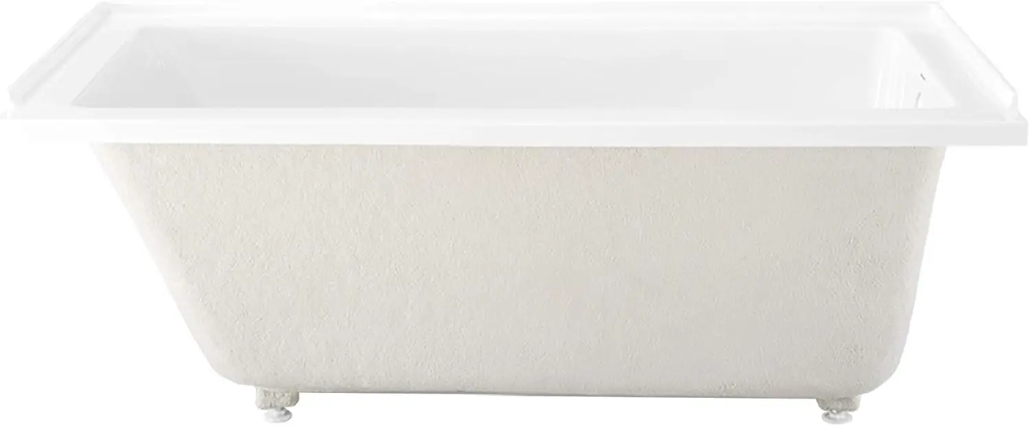 Well Made Forever SM-DB566 Voltaire Alcove Bathtub 66" X 32" Glossy White Integrated Tile Flange: Preventing Water Leakage 2