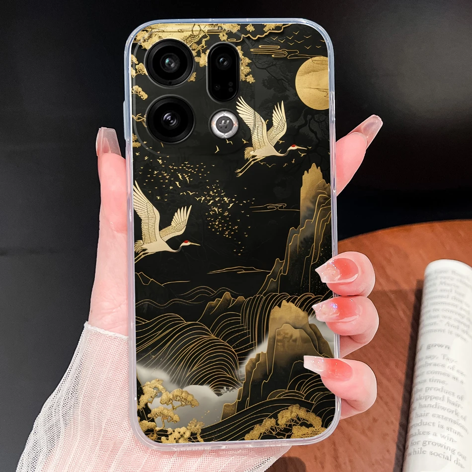 Lovely Fish Pattern Soft TPU Clear Silicone Shockproof Phone Case