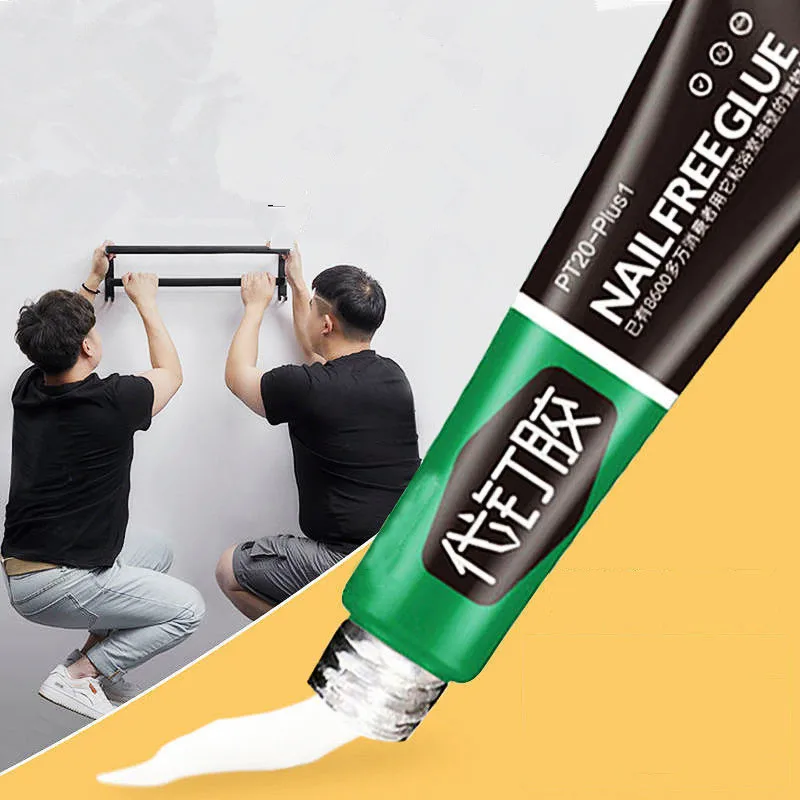 All-purpose Glue Quick Drying Glue Strong Adhesive Sealant Fix Nail Free Adhesive for Plastic Glass Metal Ceramic super glue silicone glue sealant glue silicone sealant acrylate glue