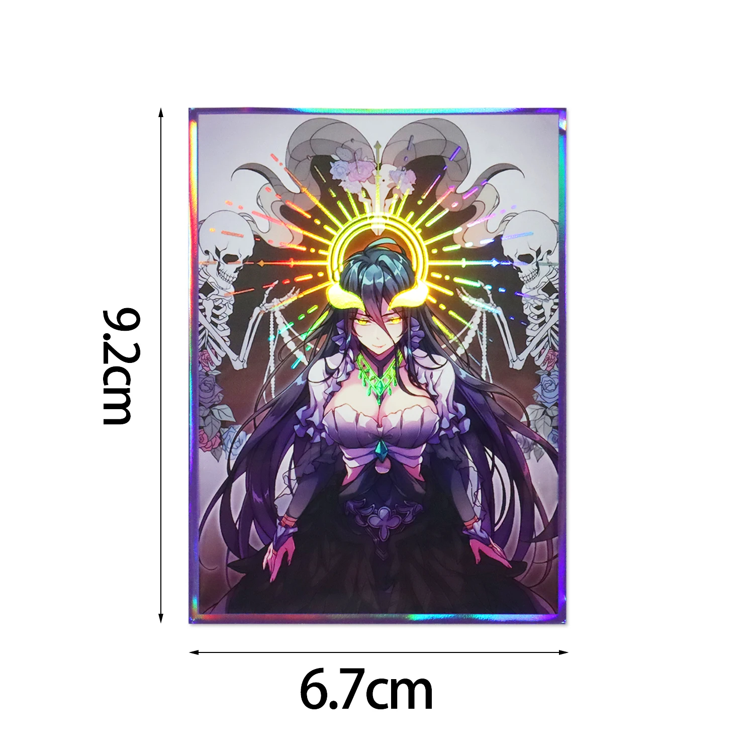albedo card sleeves Overseer Albedo Overlord Holographic Card Sleeves  Kado Supplies