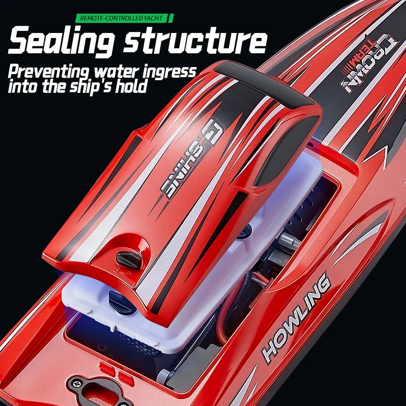 New HJ818PRO RC Boat 2.4Ghz Brushless machine 55km/h High-Speed