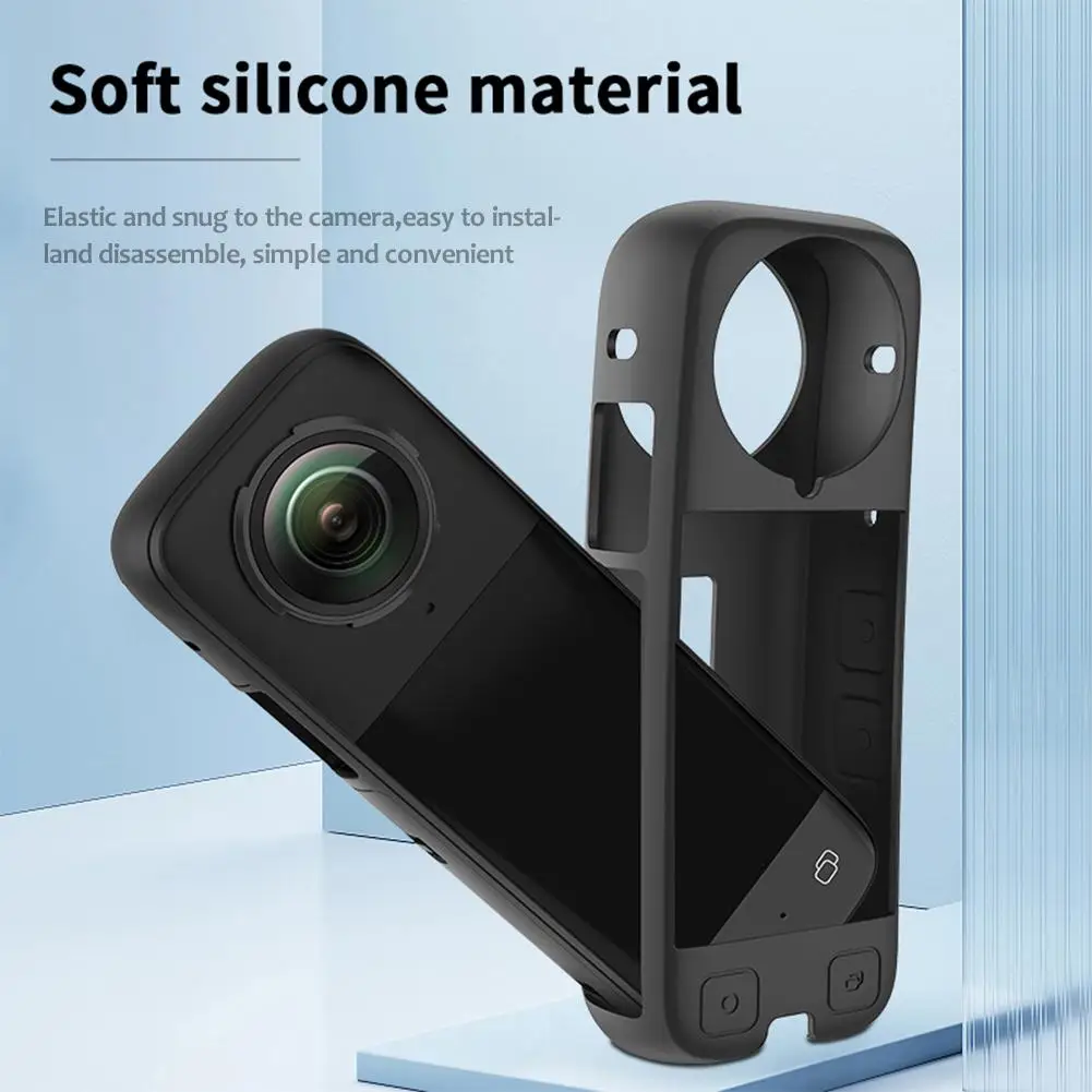 카메라 보호 케이스, 낙하 방지 스크래치 방지 스포츠 카메라 쉘, Insta360 X4 보호 커버 액세서리, O2K8