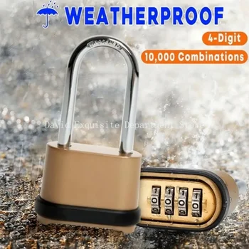 4 Digit Combination Padlock 4 Digit Locks Ombination Padlock Security Home Kit 1