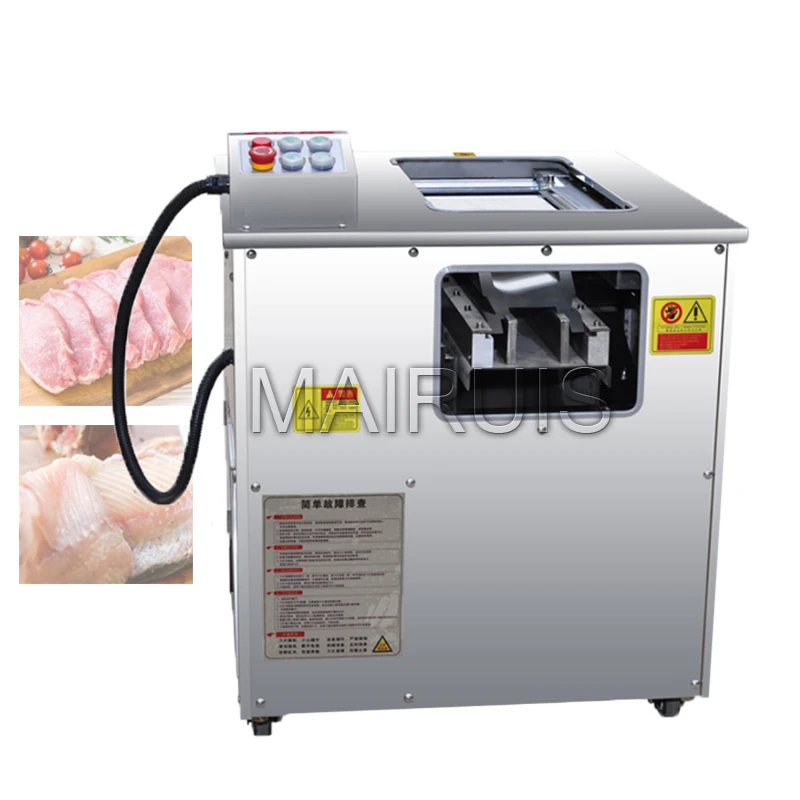 

1350W Restaurant Meat Slicer 1.5-10Mm Ultra-Thin Meat Cutting Machine For Fresh Meat Fish Squid