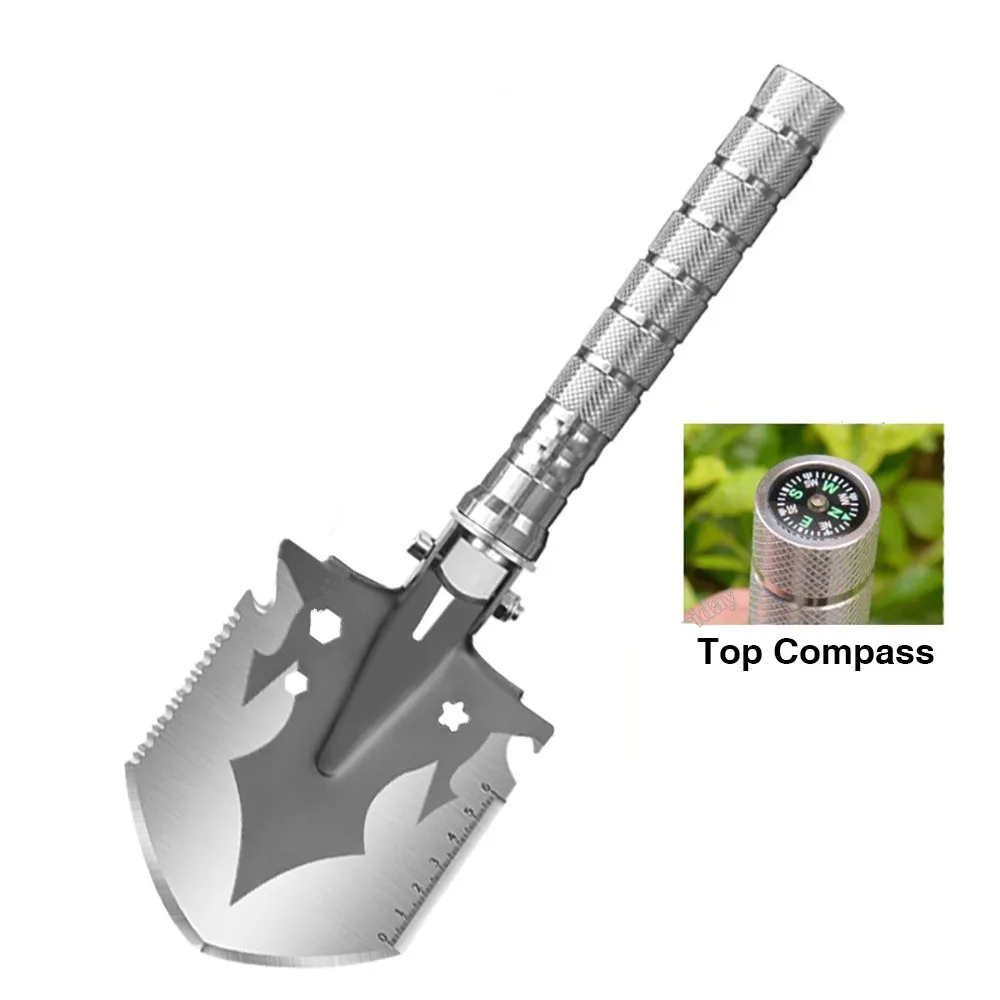 

F50 Outdoor Multifunctional Folding Shovel Camping Hiking Fishing Folding Survival Shovel Military Tactical Shovel Gardening