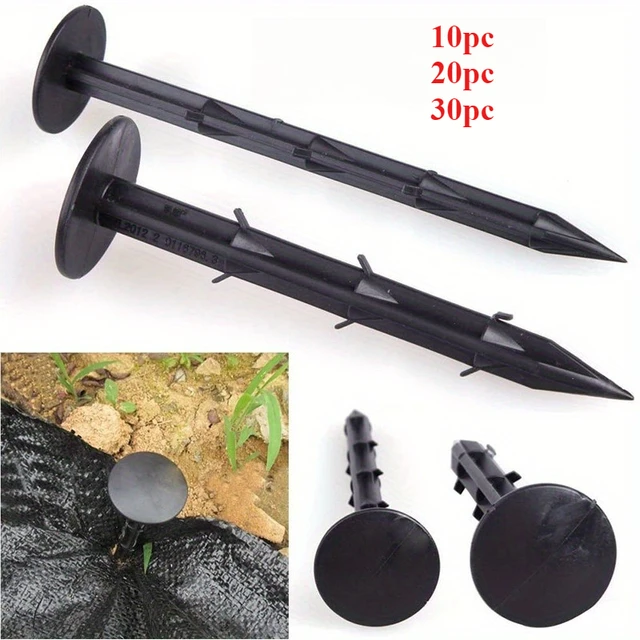 11/16/20/30cm Ground Nail Film Fixed Garden Pegs Greenhouse Film Weed Prevention Ground Cloth Sunshade Fly Net Plastic Fixed Peg 2
