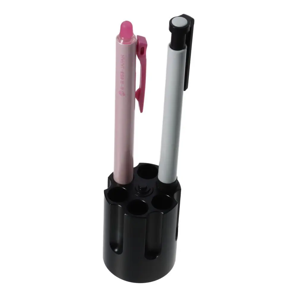 Soccer Pen Holder Creative Gun Cylinder Shaped Multifunctional Metal Storage Box Portable Pencil Stand Painting Brush Pen Hole 4