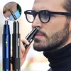 Ear Nose Hair Trimmer for Men Rechargeable 360 Rotating Dual-Blade Electric Shaver Eyebrows Nose Hair Trimmer Painless Safe 1