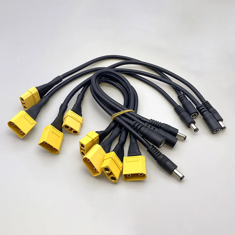 1pcs XT90 TO 5521 5525 Male Female Plug Extension Cable Wire 14AWG