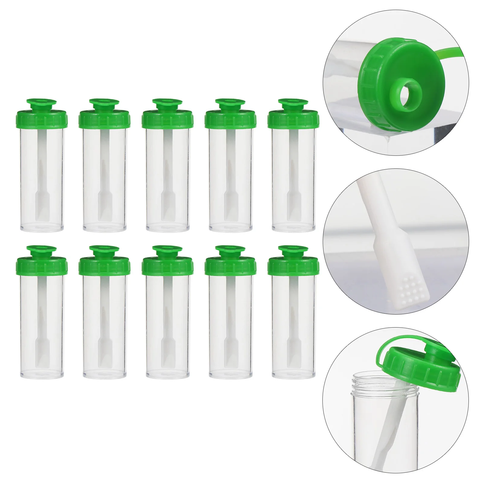 50pcs Stool Cup Sturdy Prime Durable High Quality 15ml Stool Cup Specimen Container for Laboratory Home