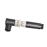 5/10PCS M8 3/4/5/6/8Pins Sensor Connector Non-Welding Waterproof  IP68 Straight Male&Female Plug Screw Threaded Coupling 3 4 Pin 6
