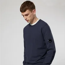 

2022 New Round Neck Casual Loose Pullover Sweatershirt CP Men's Coat Trendy British-Style Youth Autumn and Winter Tide