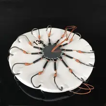 

High Carbon Steel Fishing Hook 8pcs/lot #6/#7/#8/#9/#10/#11/#12/#13/#14/#15 Barbed Hooks For Carp Fly Fishing Tackle Accessories