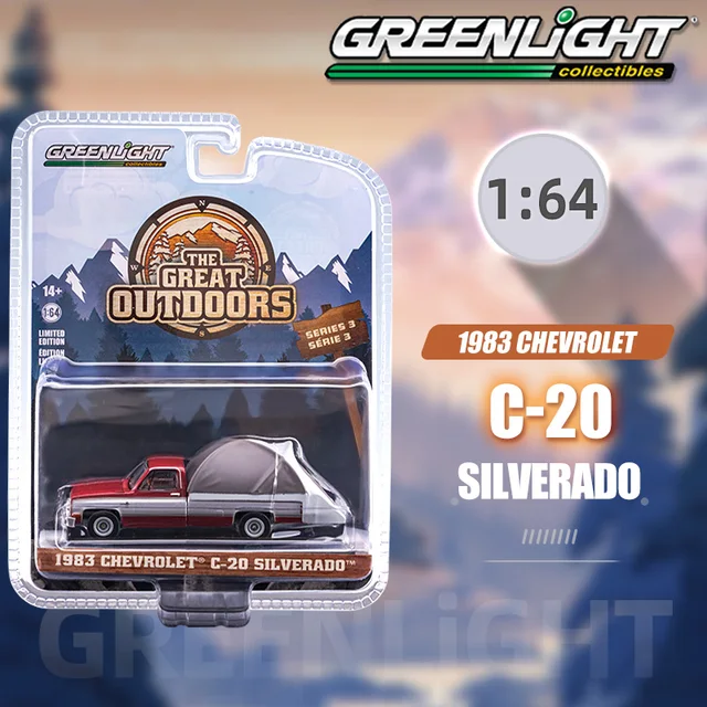 GREENLIGHT 1/64 포드 쉐보레 닷지 미국 경찰차 합금 자동차 모델