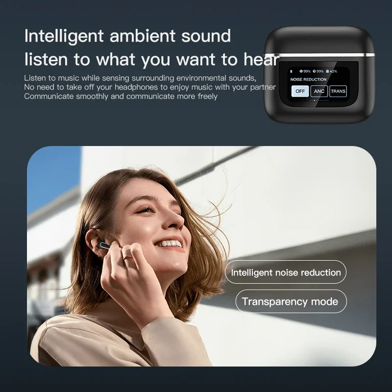 

Wireless Headphones Bluetooth earphone Control Sport Headset Waterproof Microphone Music Earphone Work On All Smartphone