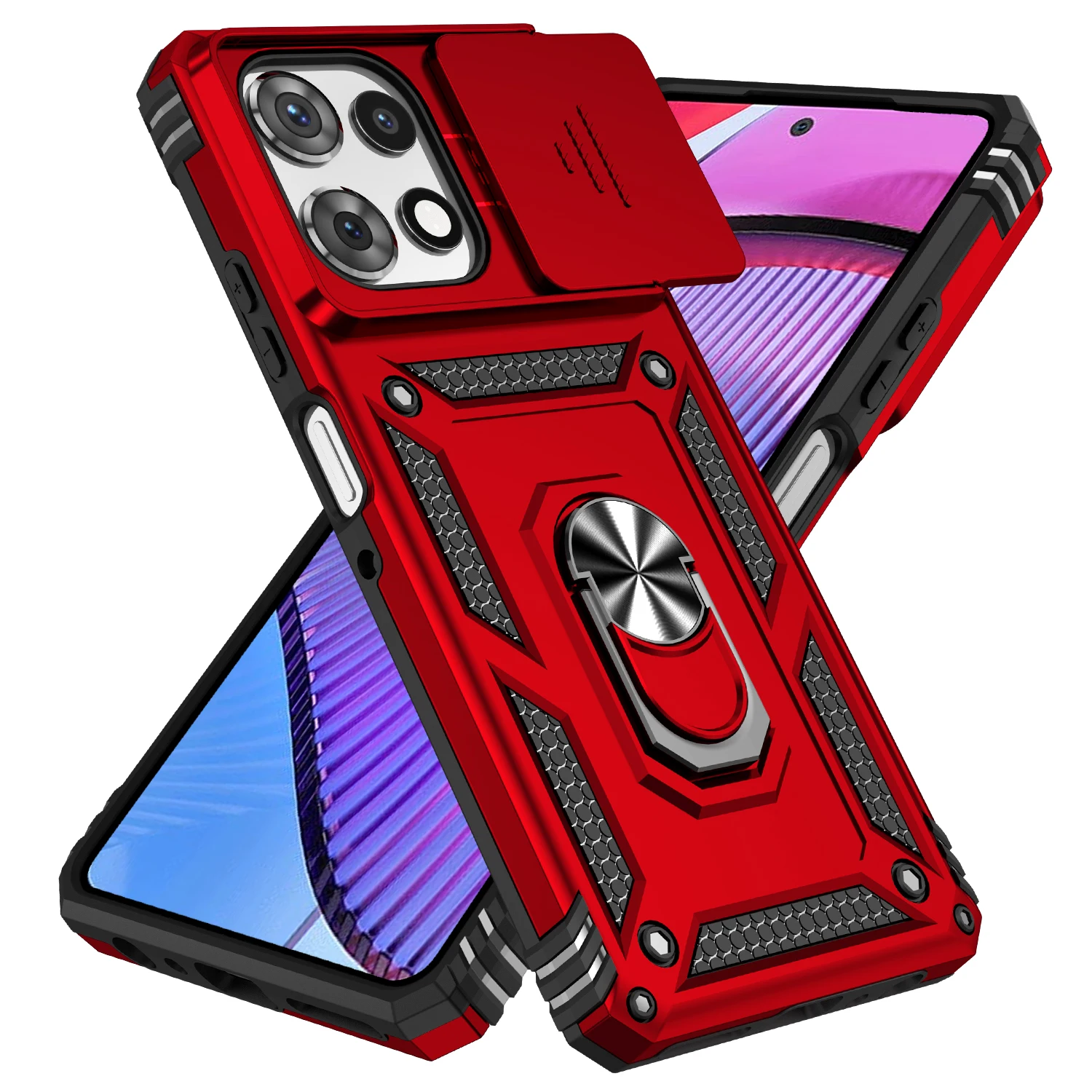Shockproof Slide Camera Lens Protective Case