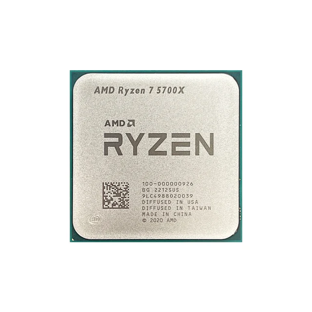 AMD Ryzen 7 5700X New R7 5700X 3.4 GHz Eight-Core 16-Thread 7NM L3=32M 100-000000926 Support Desktop CPU Gaming Socket AM4 6