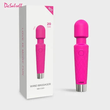 Powerful Magic Wand Clitoris Vibrators USB Recharge AV Vibrator Massager Sexual Erotic Sex Toys for Women Adult Product UB-023 6