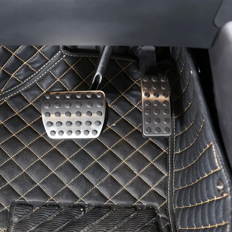 Pedali Freni In Acciaio Inox Per Mercedes Classe A, B, GLB | Facile Installazione - Foto 3