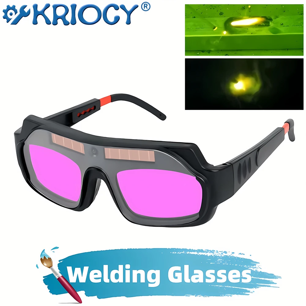 Automatic Darkening Dimming Welding Glasses Argon Arc Welding Solar Goggles Special Anti-glare Eye Protection Glasses Tools welding glasses
