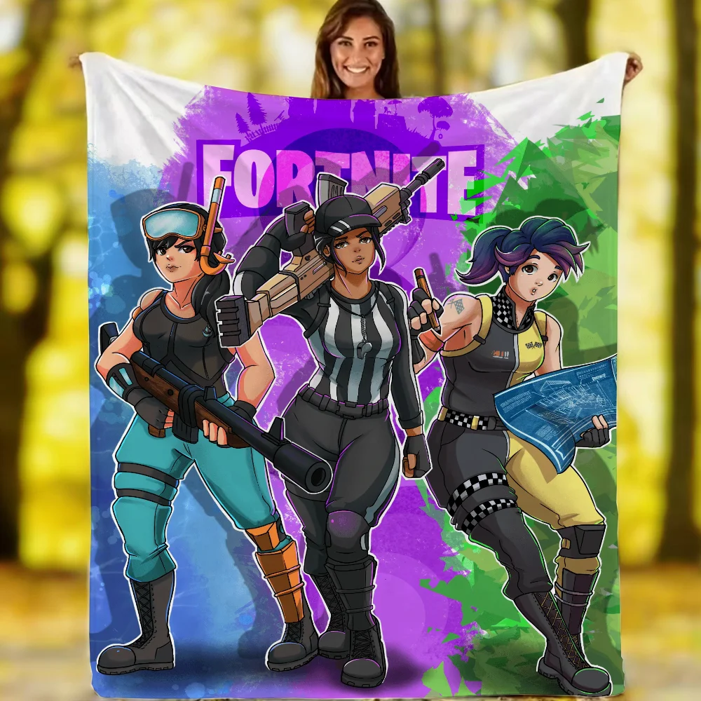 Games-F-Fortnites Blanket Large Thin Wadding Blanket Throw Thermal Blankets for Bed Sofa Blankets & Throws Luxury Bedding Plaid 3