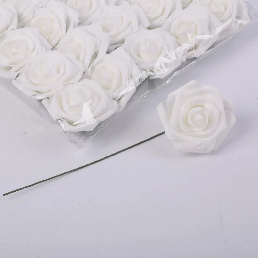 Elegant Ultra-Realistic Artificial Roses for Decorative Floral Designs